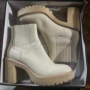 Dolce Vita H20 boots in Ivory